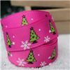 Order  Go Grosgrain - Christmas Trees Pink/Lime
